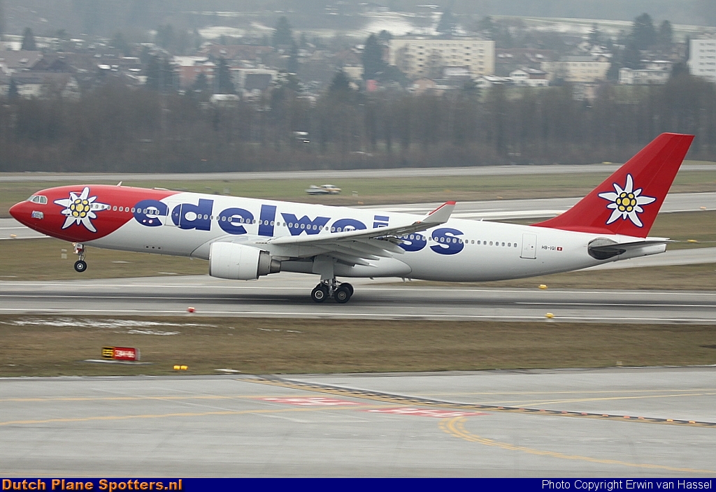 HB-IQI Airbus A330-200 Edelweiss Air by Erwin van Hassel