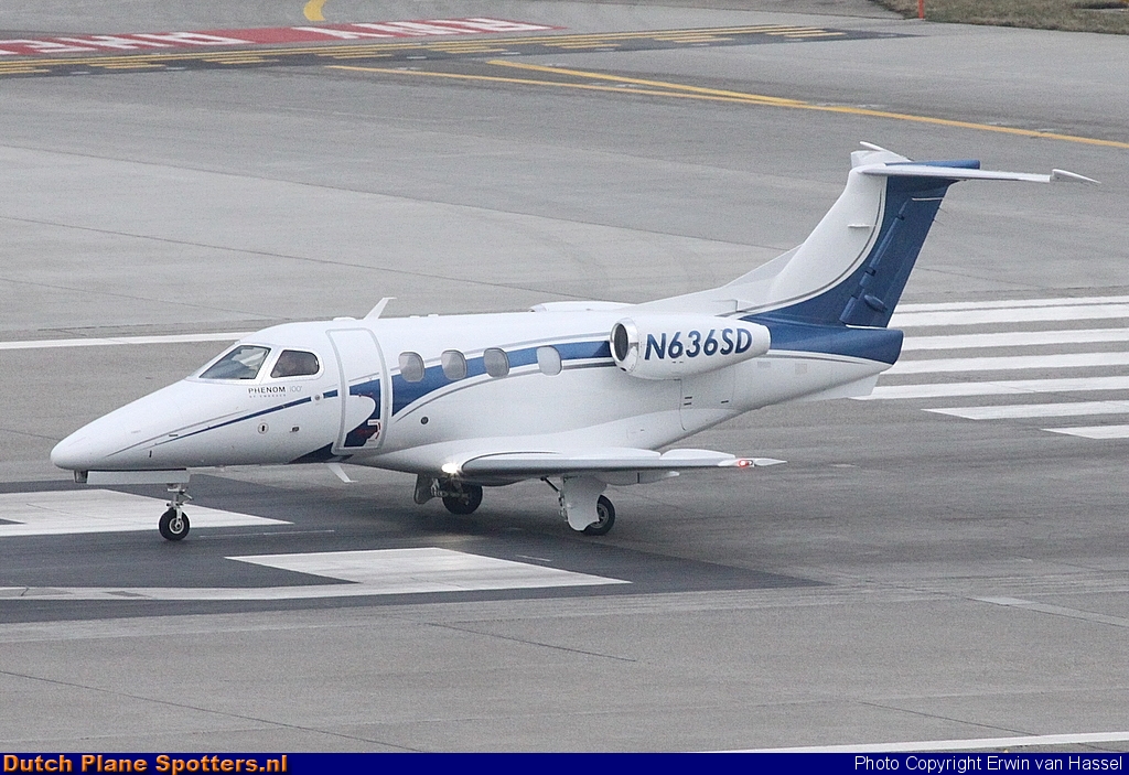 N636SD Embraer 500 Phenom 100 Private by Erwin van Hassel