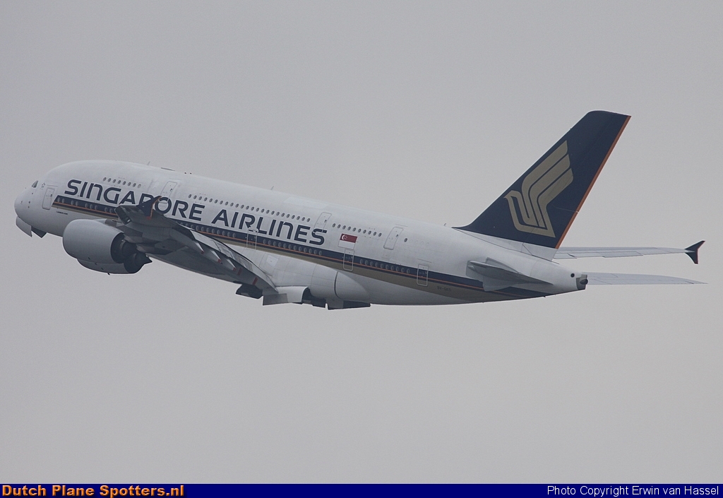 9V-SKD Airbus A380-800 Singapore Airlines by Erwin van Hassel