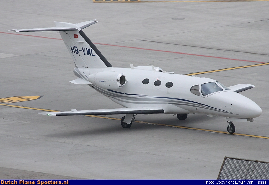 HB-VWL Cessna 510 Citation Mustang Private by Erwin van Hassel
