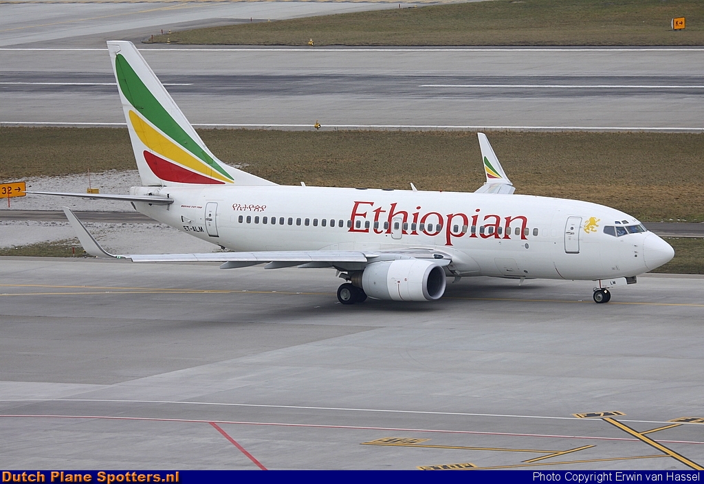 ET-ALM Boeing 737-700 Ethiopian Airlines by Erwin van Hassel