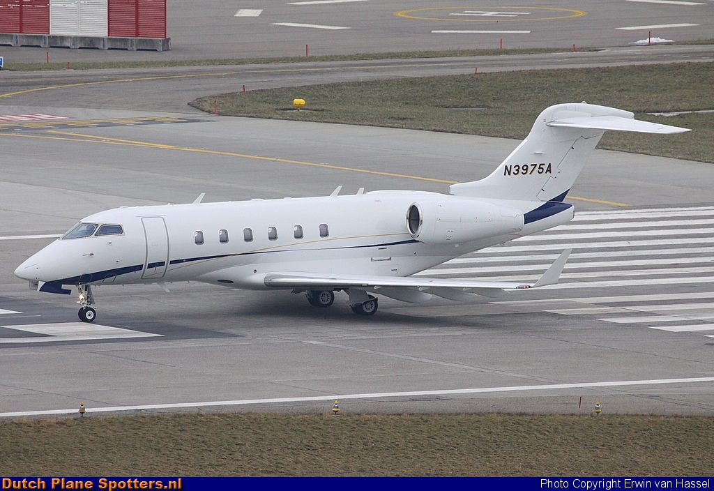 N3975A Bombardier BD-100 Challenger 300 Private by Erwin van Hassel