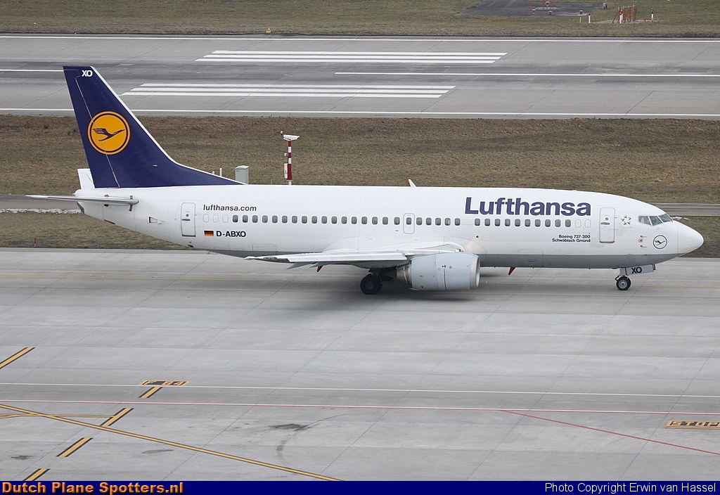 D-ABXO Boeing 737-300 Lufthansa by Erwin van Hassel