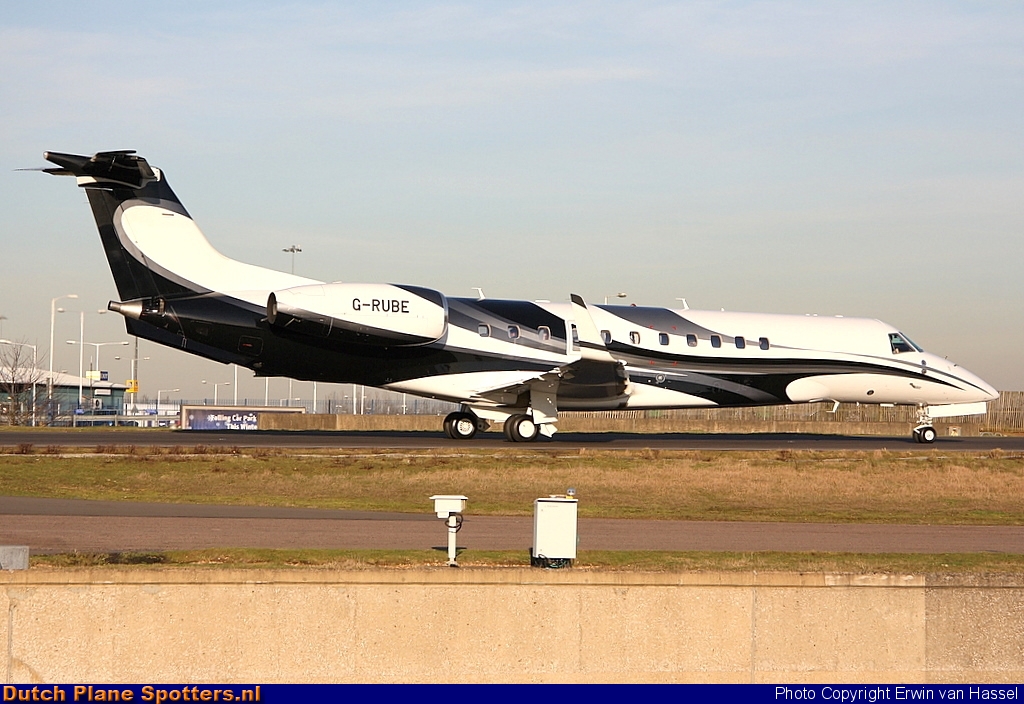 G-RUBE Embraer 135 London Executive Aviation by Erwin van Hassel