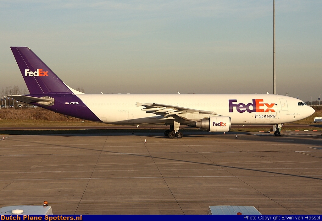 N727FD Airbus A300 FedEx by Erwin van Hassel