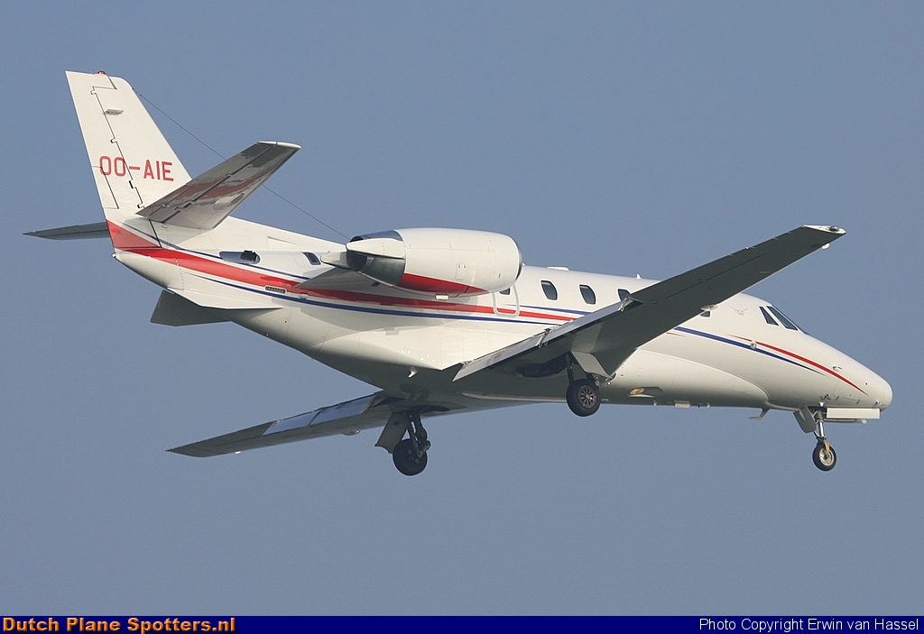 OO-AIE Cessna 560XL Citation XLS Flying Services Antwerpen by Erwin van Hassel