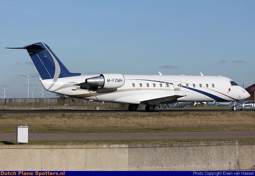 M-FZMH Bombardier Challenger 850 Private by Erwin van Hassel