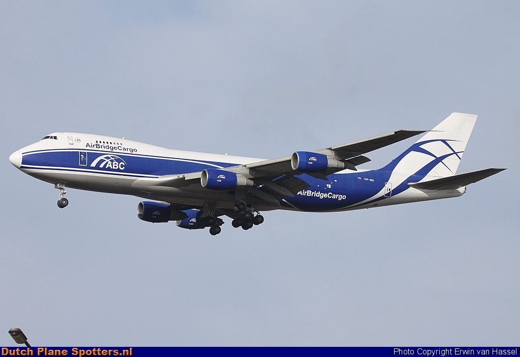 VP-BII Boeing 747-200 AirBridgeCargo by Erwin van Hassel