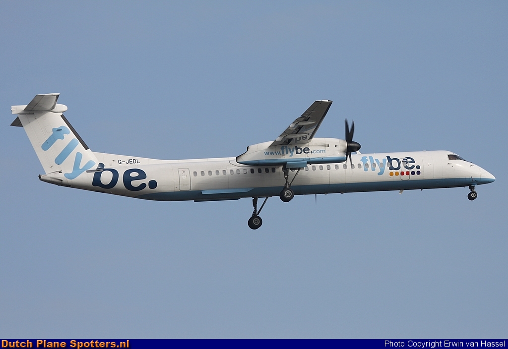 G-JEDL Bombardier Dash 8-Q400 Flybe by Erwin van Hassel