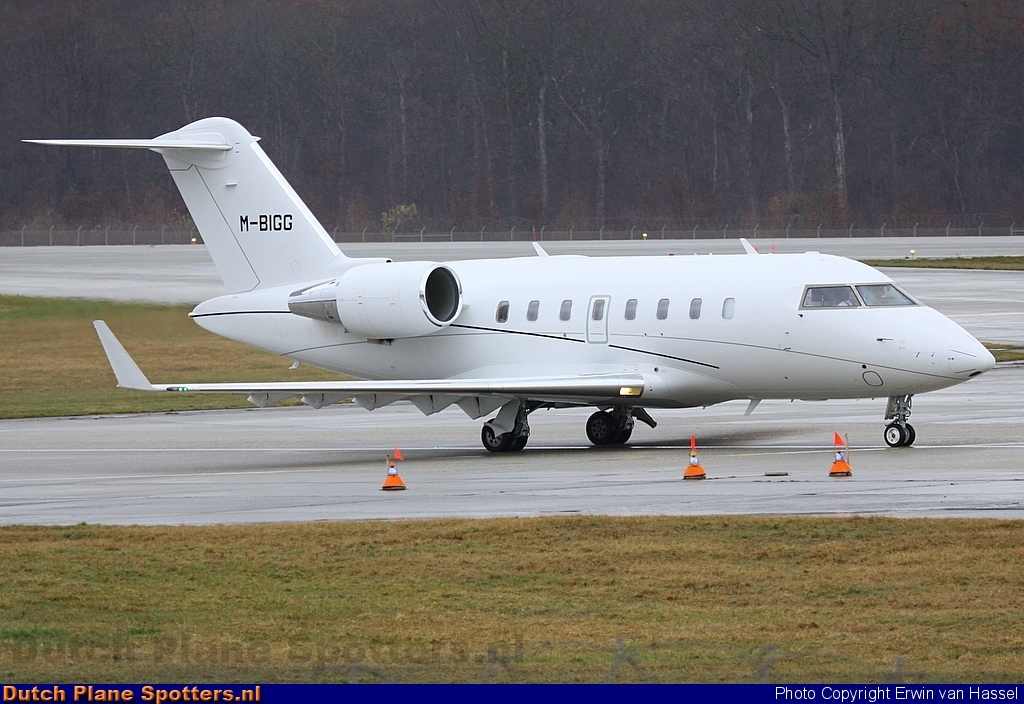 M-BIGG Bombardier Challenger 600 Private by Erwin van Hassel