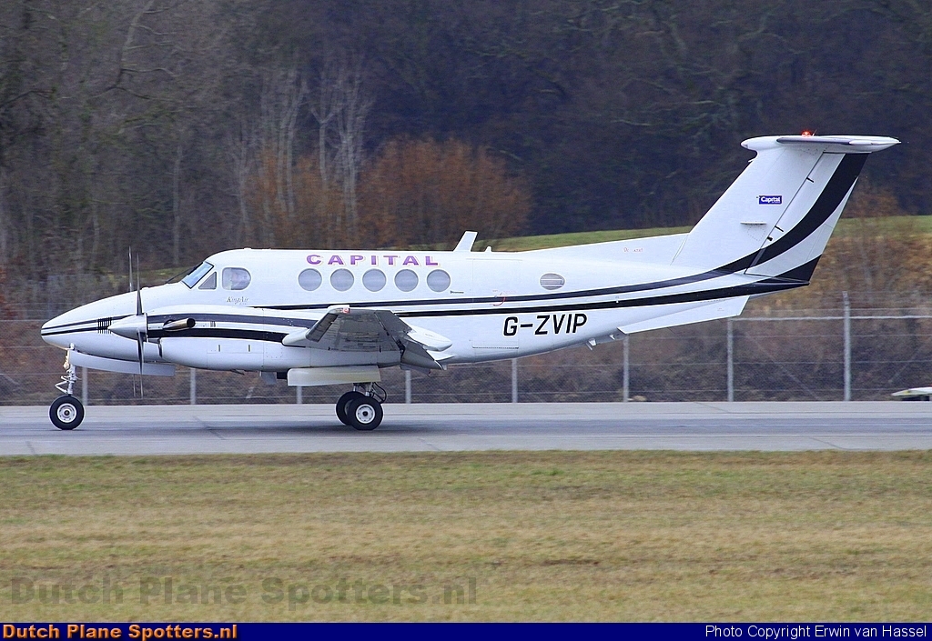 G-ZVIP Beech 200 Super King Air Capital Airlines by Erwin van Hassel