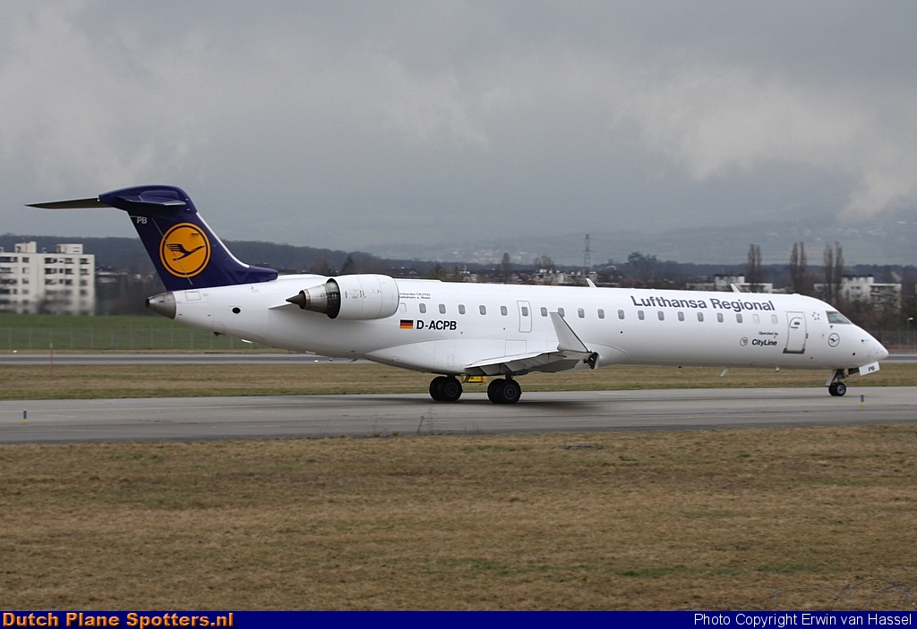 D-ACPB Bombardier Canadair CRJ700 CityLine (Lufthansa Regional) by Erwin van Hassel