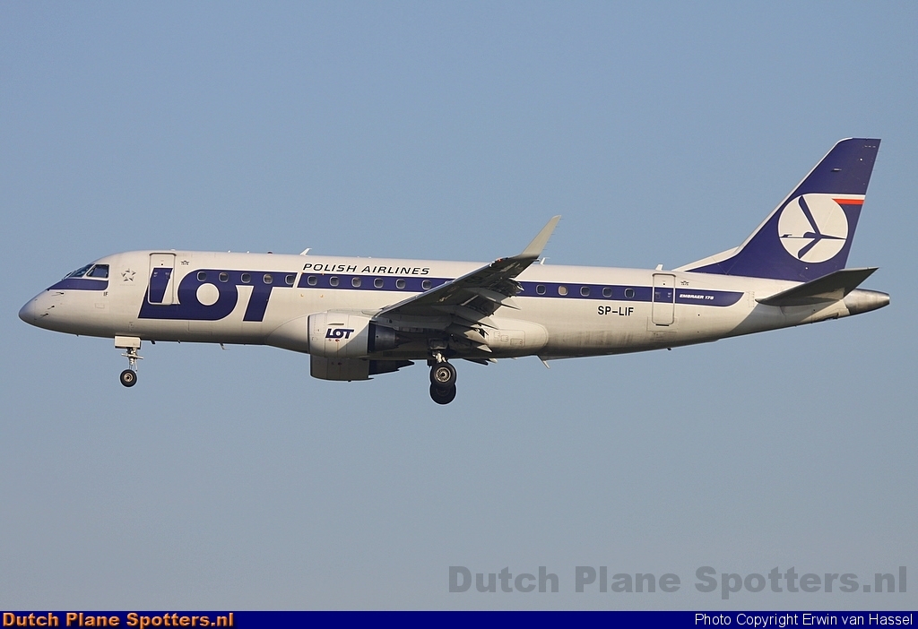 SP-LIF Embraer 175 LOT Polish Airlines by Erwin van Hassel