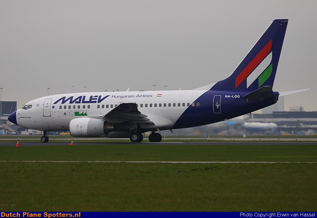 HA-LOG Boeing 737-600 Malev Hungarian Airlines by Erwin van Hassel