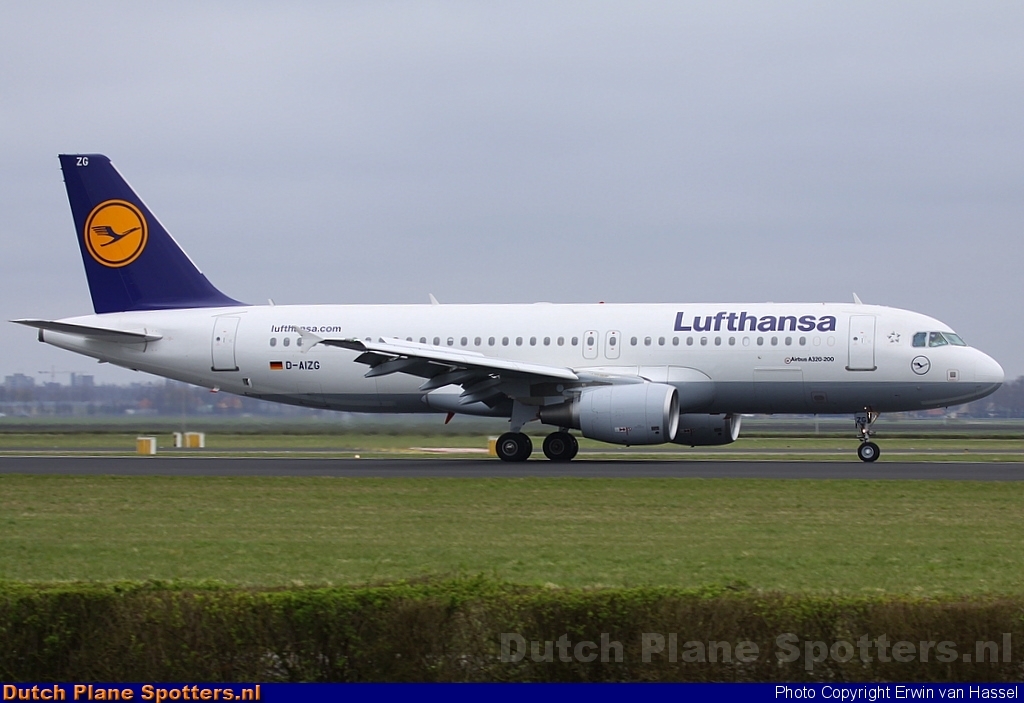 D-AIZG Airbus A320 Lufthansa by Erwin van Hassel