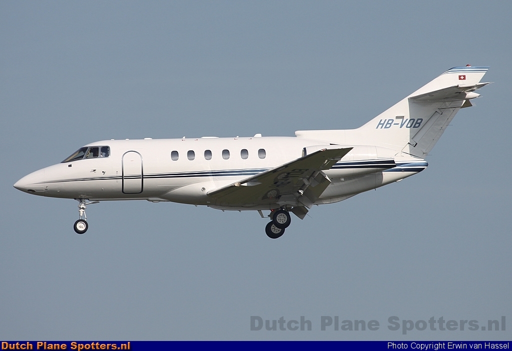 HB-VOB Raytheon Hawker 800XP Private by Erwin van Hassel