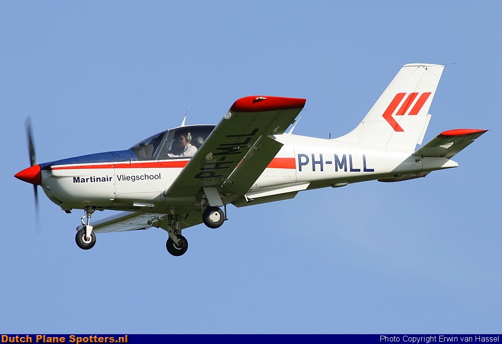 PH-MLL Socata TB-20 Trinidad Martinair Vliegschool by Erwin van Hassel