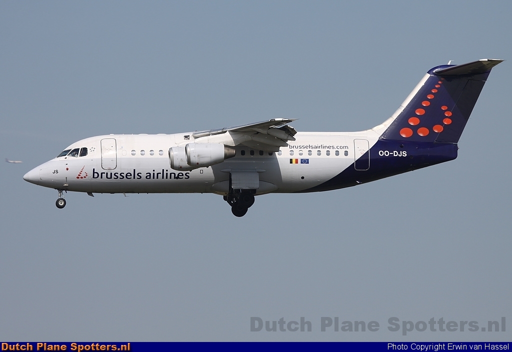 OO-DJS BAe 146 Brussels Airlines by Erwin van Hassel