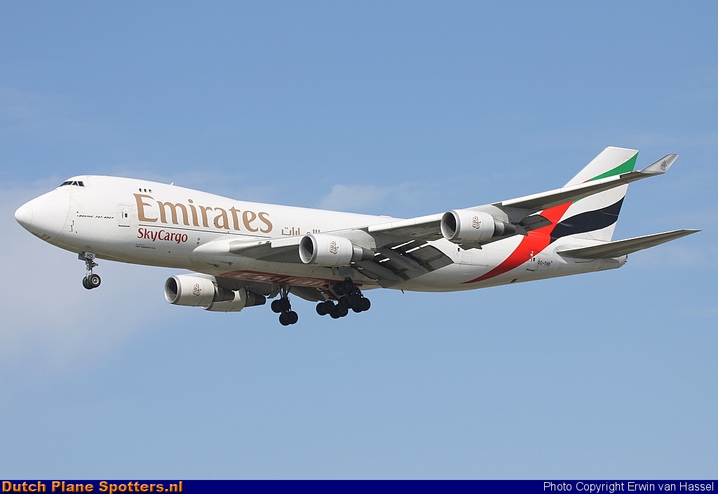 OO-THD Boeing 747-400 Emirates Sky Cargo by Erwin van Hassel