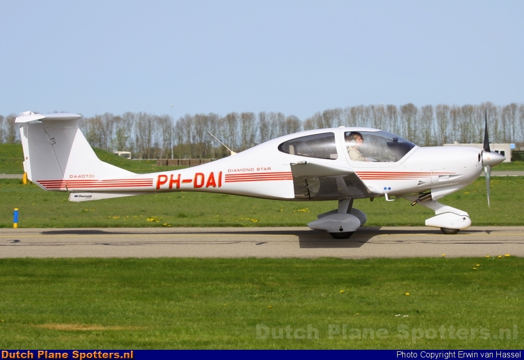 PH-DAI Diamond DA-40 Diamond Star Stichting DA 40 Flyers by Erwin van Hassel