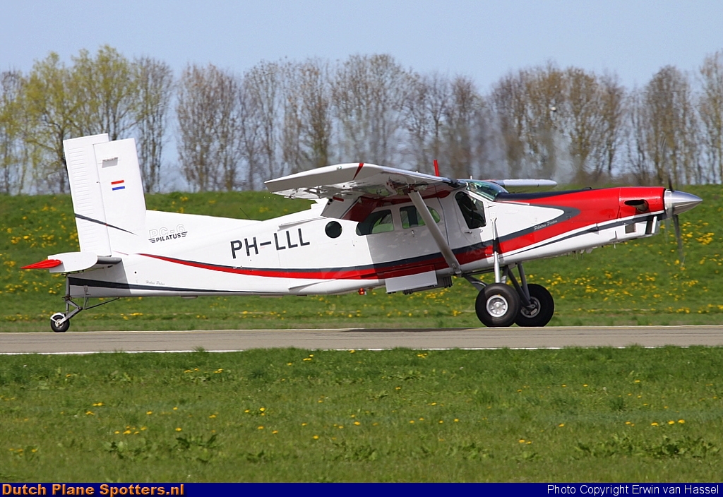 PH-LLL Pilatus PC-6 Turbo Porter Private by Erwin van Hassel