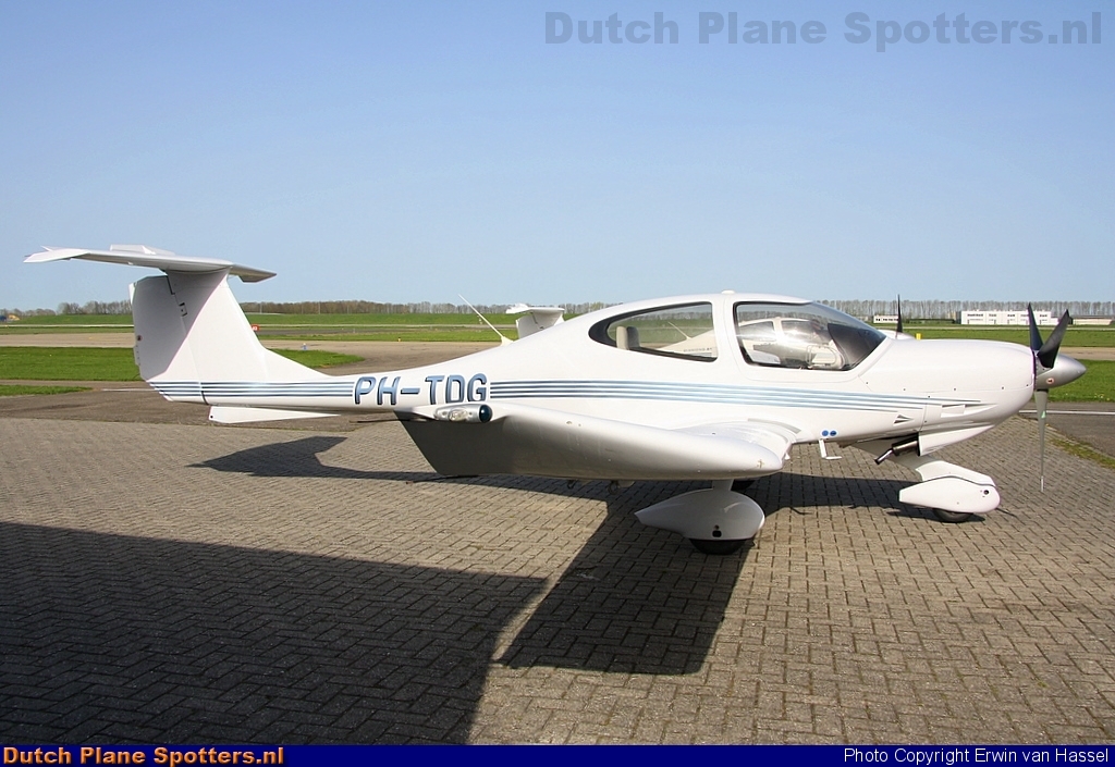 PH-TDG Diamond DA-40 Diamond Star Wings over Holland by Erwin van Hassel