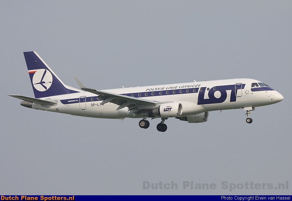 SP-LIM Embraer 175 LOT Polish Airlines by Erwin van Hassel