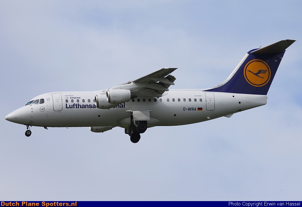 D-AVRA BAe 146 CityLine (Lufthansa Regional) by Erwin van Hassel