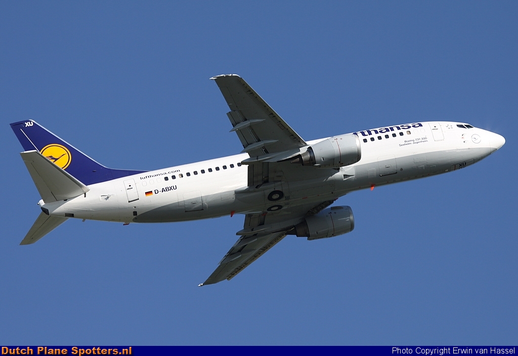 D-ABXU Boeing 737-300 Lufthansa by Erwin van Hassel