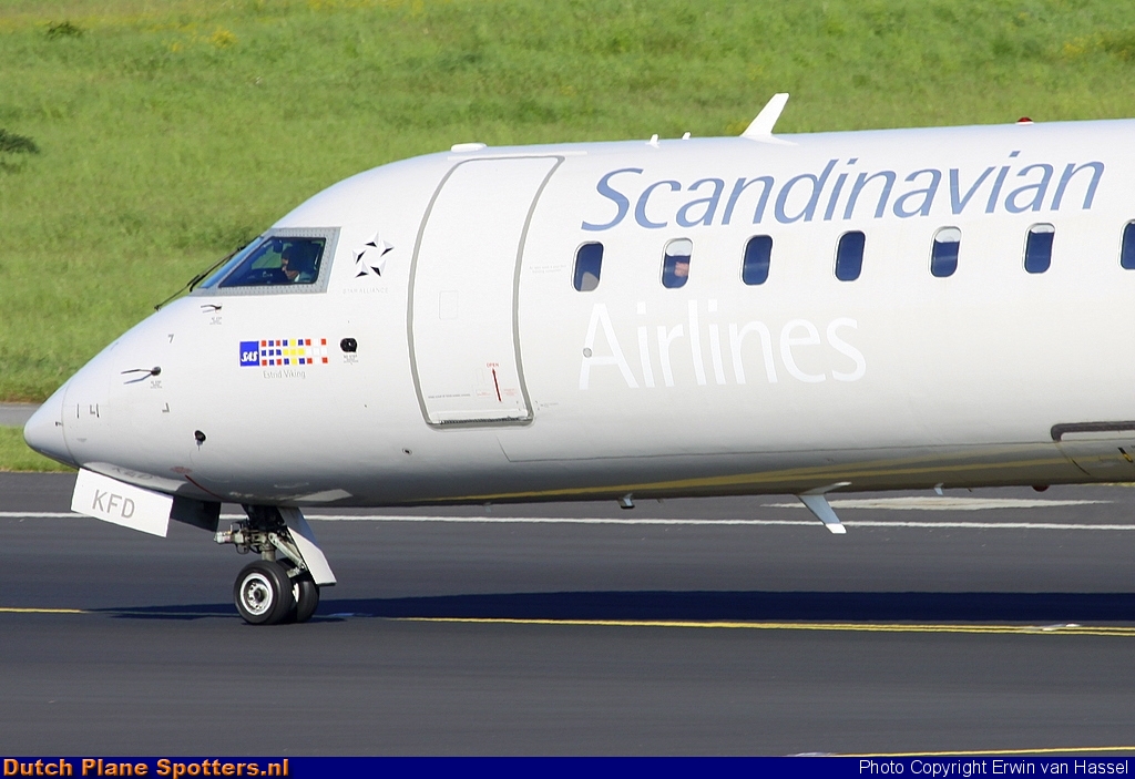 OY-KFD Bombardier Canadair CRJ900 SAS Scandinavian Airlines by Erwin van Hassel