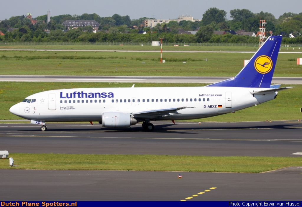 D-ABXZ Boeing 737-300 Lufthansa by Erwin van Hassel