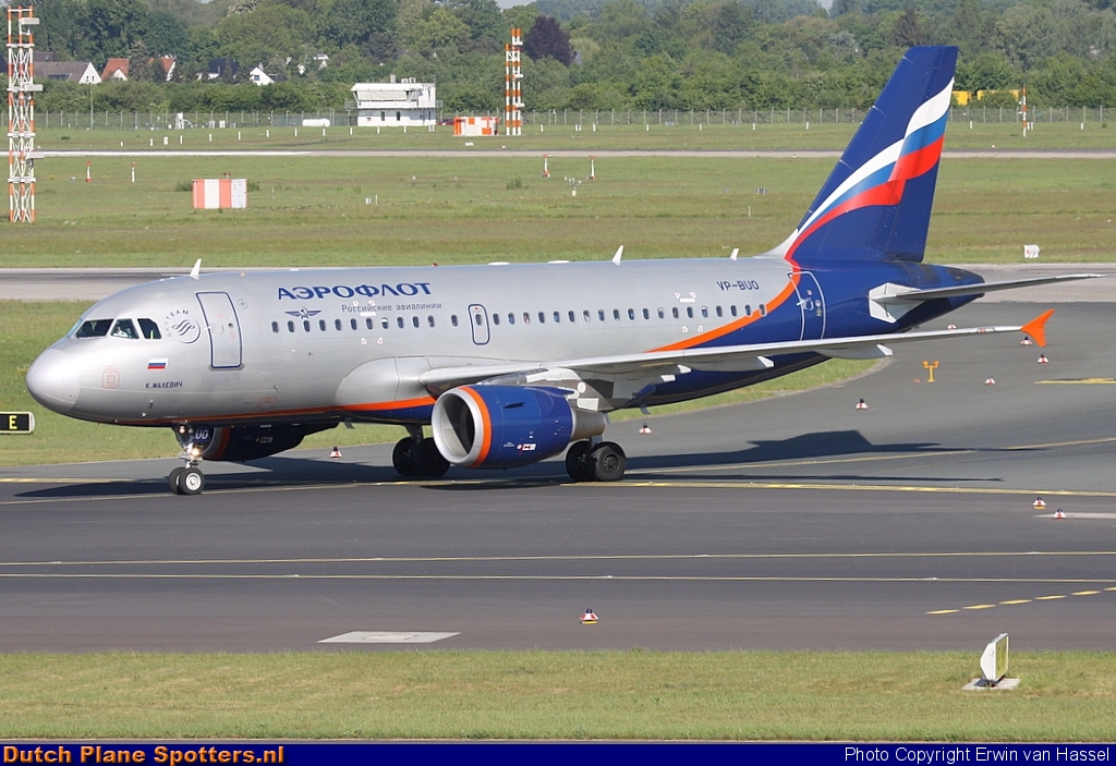 VP-BUO Airbus A319 Aeroflot - Russian Airlines by Erwin van Hassel