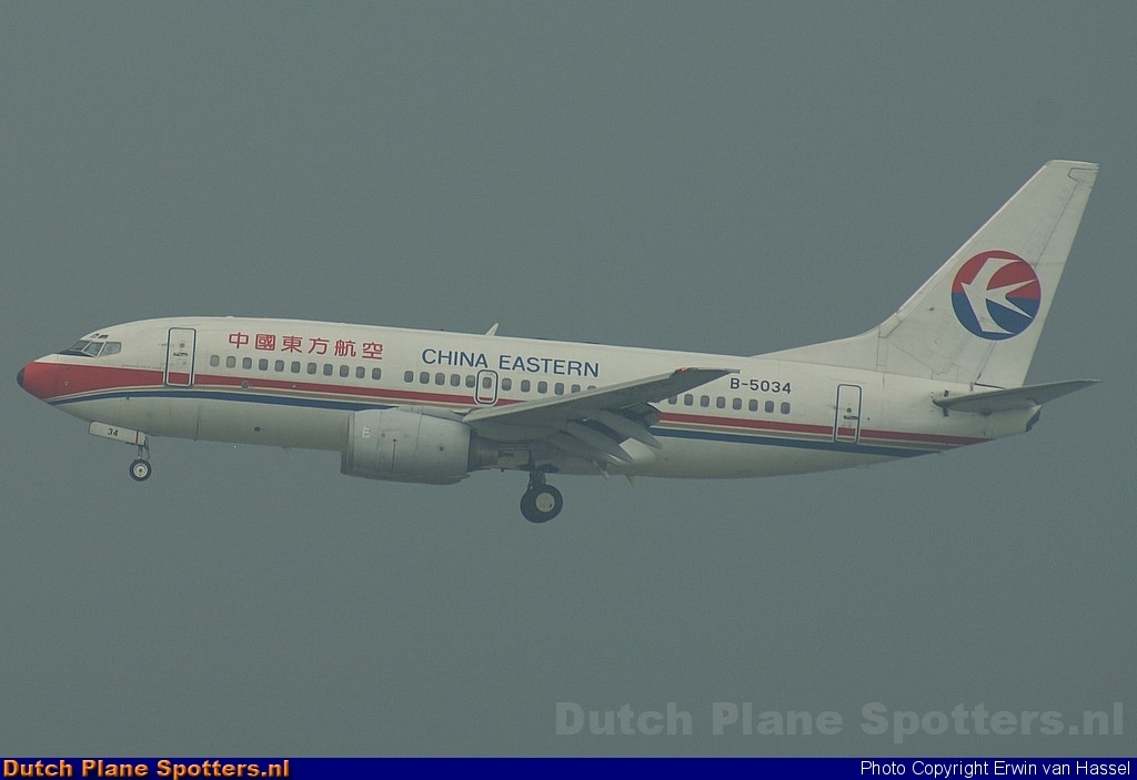 B-5034 Boeing 737-700 China Eastern Airlines by Erwin van Hassel