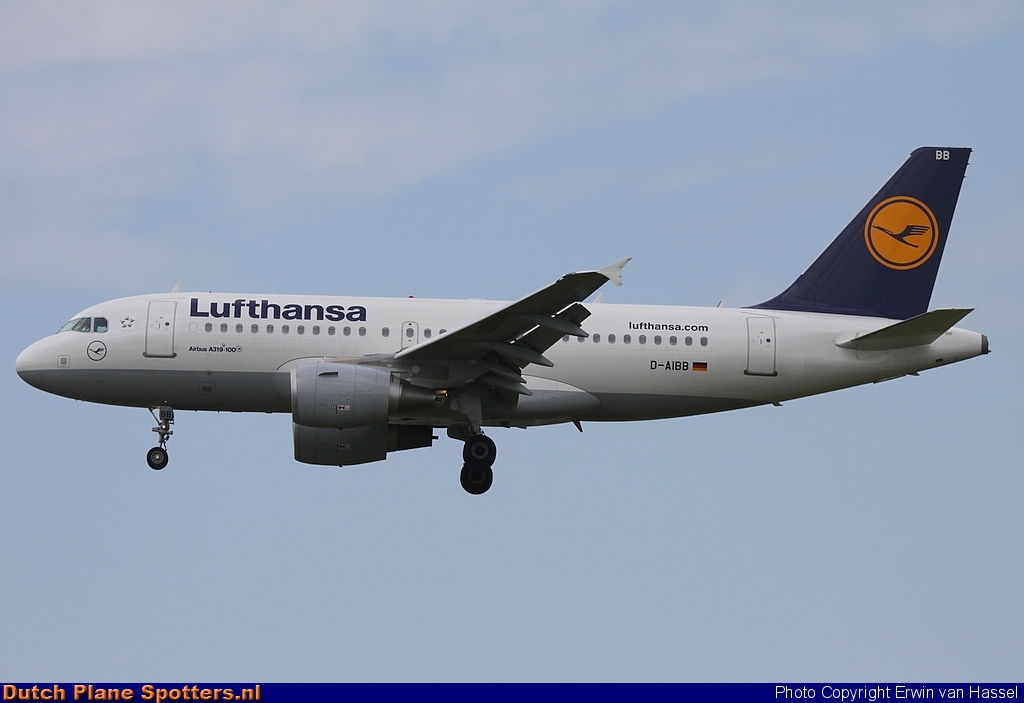D-AIBB Airbus A319 Lufthansa by Erwin van Hassel