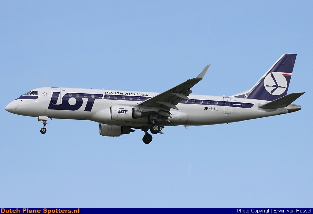 SP-LIL Embraer 175 LOT Polish Airlines by Erwin van Hassel