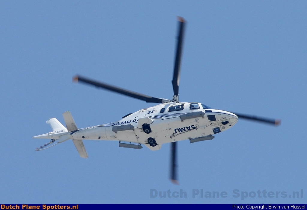 F-GPGR Agusta A109 SAMU (Proteus) by Erwin van Hassel
