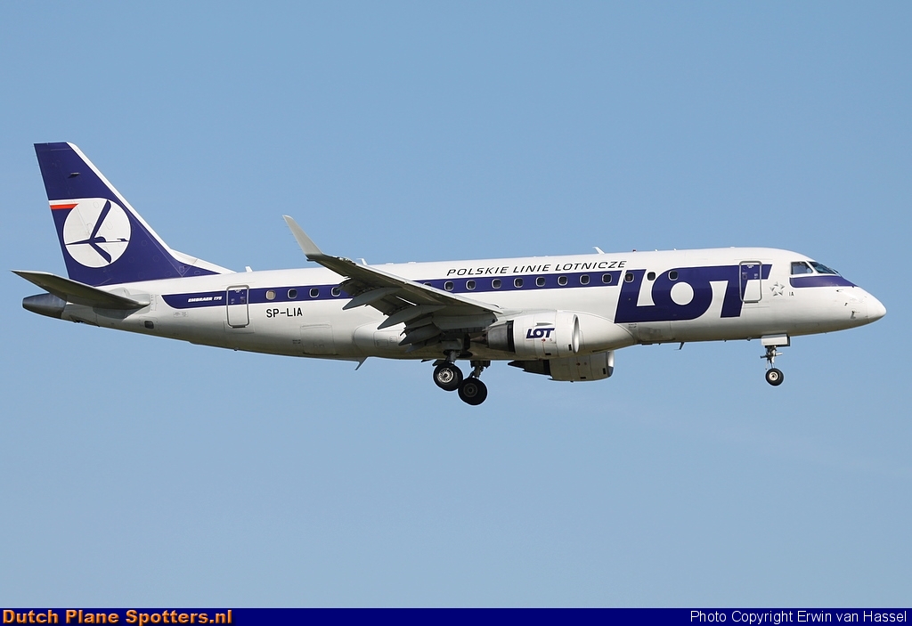 SP-LIA Embraer 175 LOT Polish Airlines by Erwin van Hassel