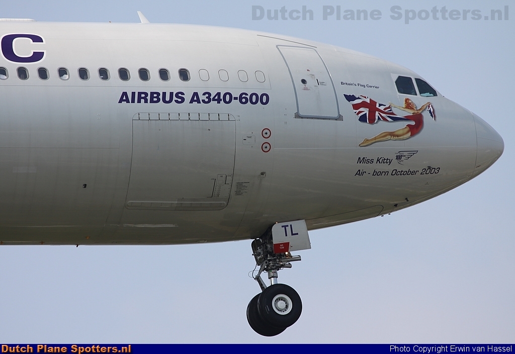 G-VATL Airbus A340-600 Virgin Atlantic by Erwin van Hassel