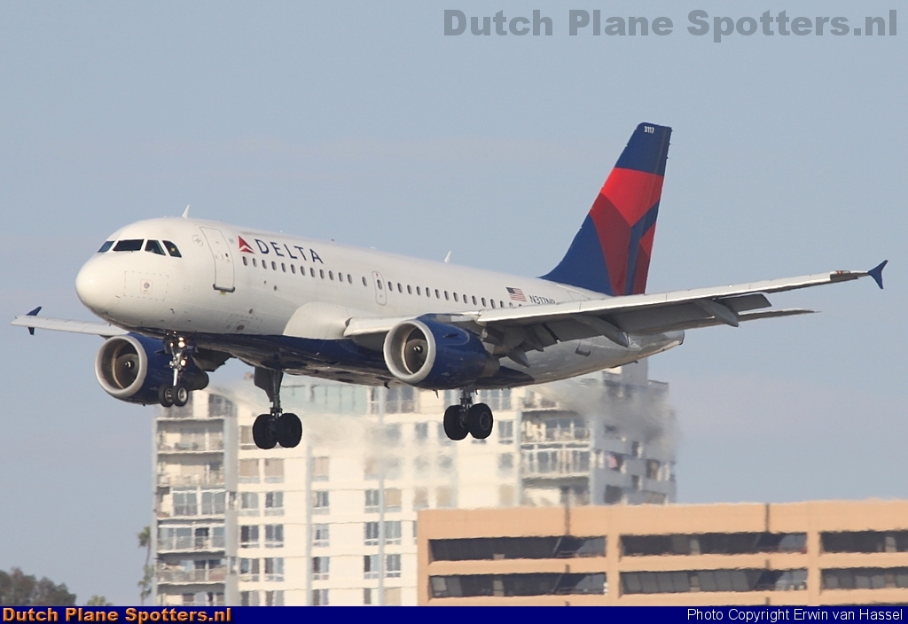 N317NB Airbus A319 Delta Airlines by Erwin van Hassel