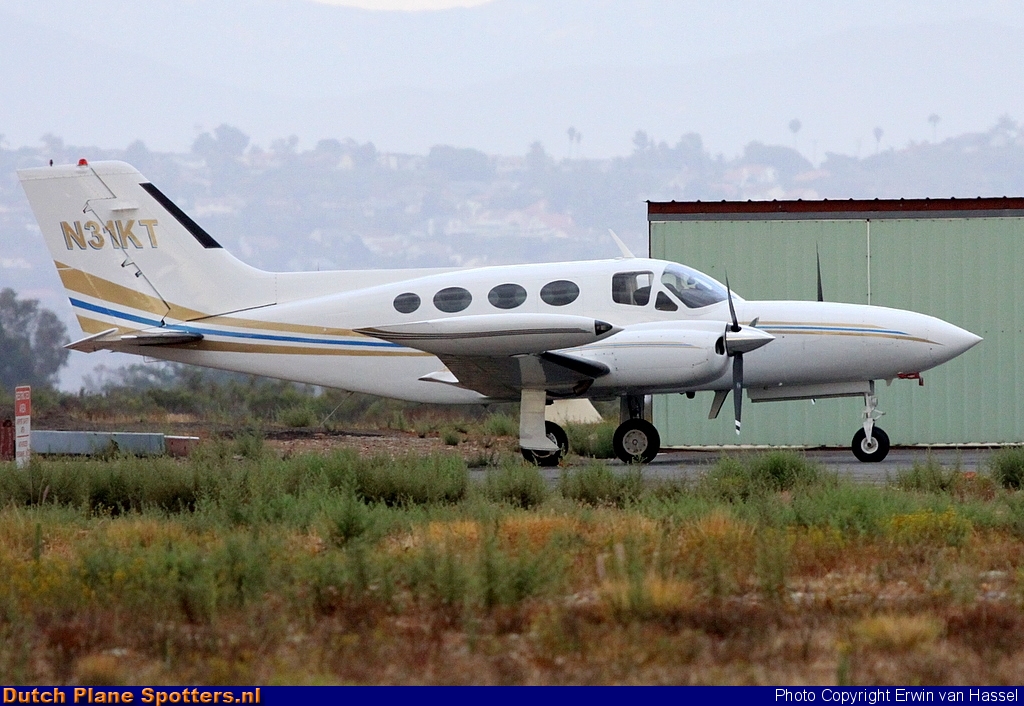 N31KT Cessna 421 Golden Eagle Private by Erwin van Hassel