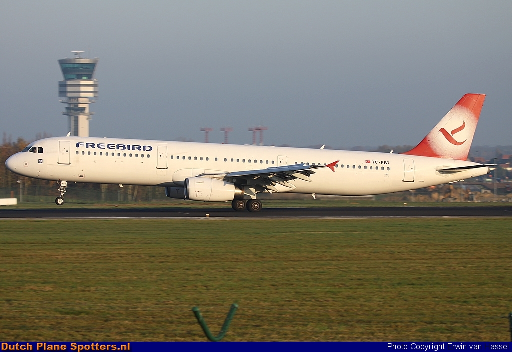 TC-FBT Airbus A321 Freebird Airlines by Erwin van Hassel