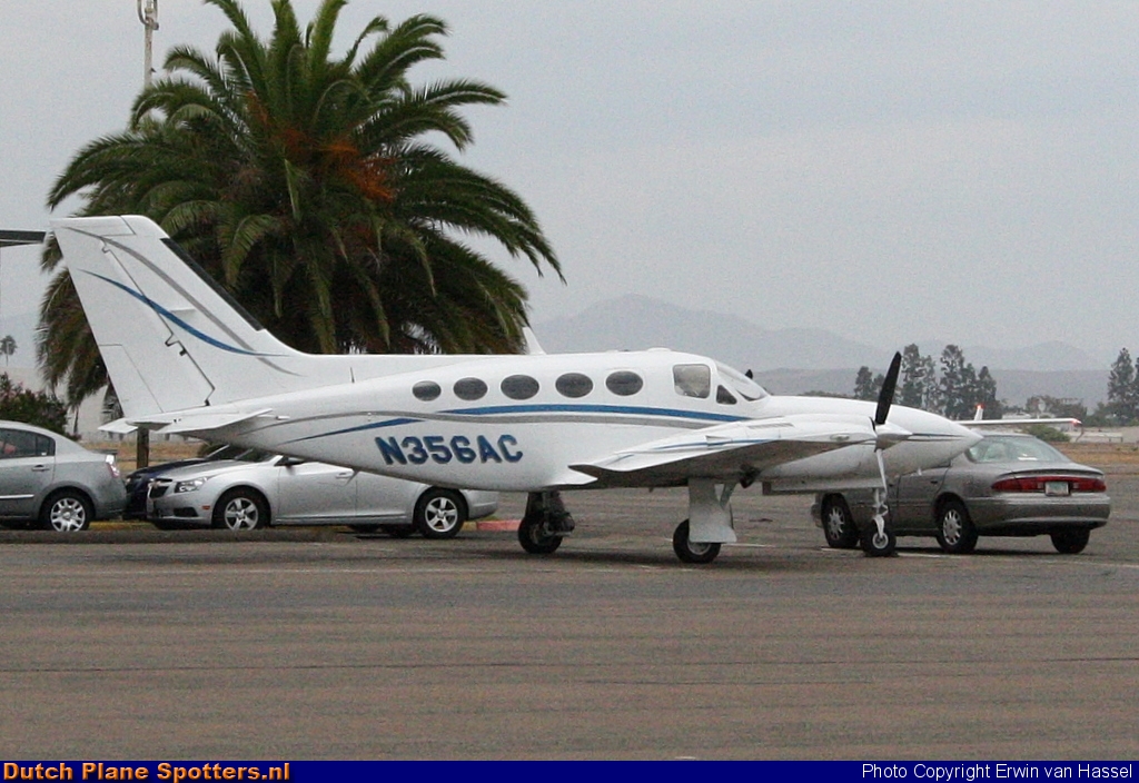 N356AC Cessna 421 Golden Eagle Private by Erwin van Hassel