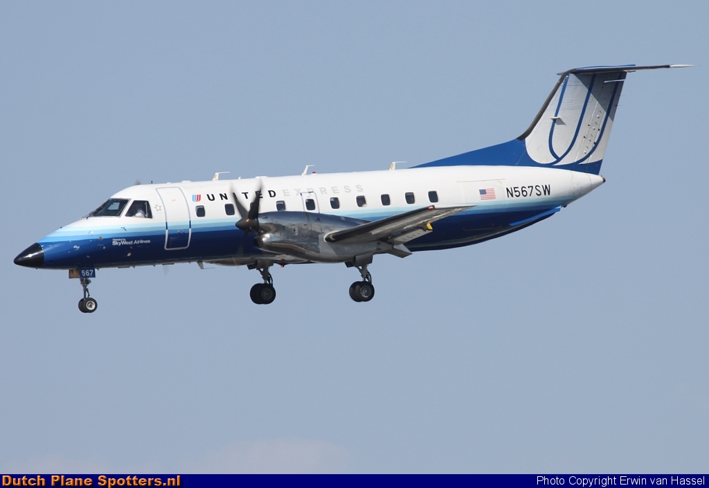 N567SW Embraer 120 SkyWest Airlines (United Express) by Erwin van Hassel