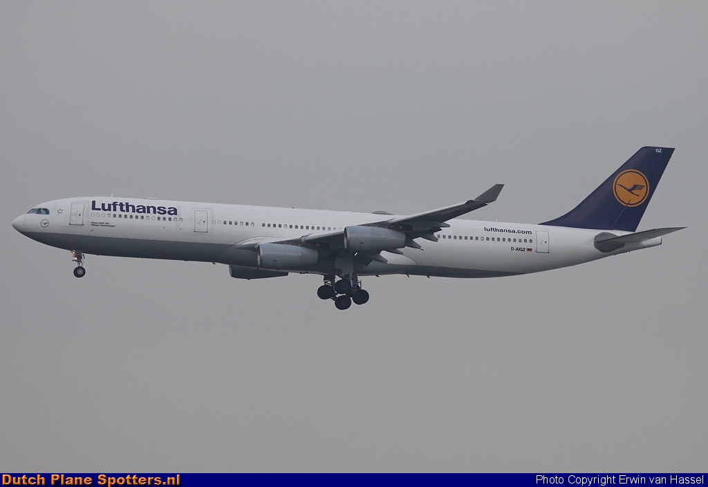 D-AIGZ Airbus A340-300 Lufthansa by Erwin van Hassel