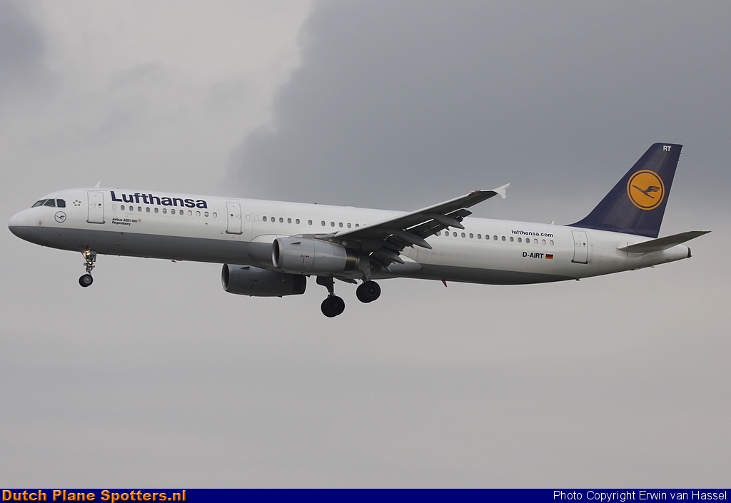 D-AIRT Airbus A321 Lufthansa by Erwin van Hassel