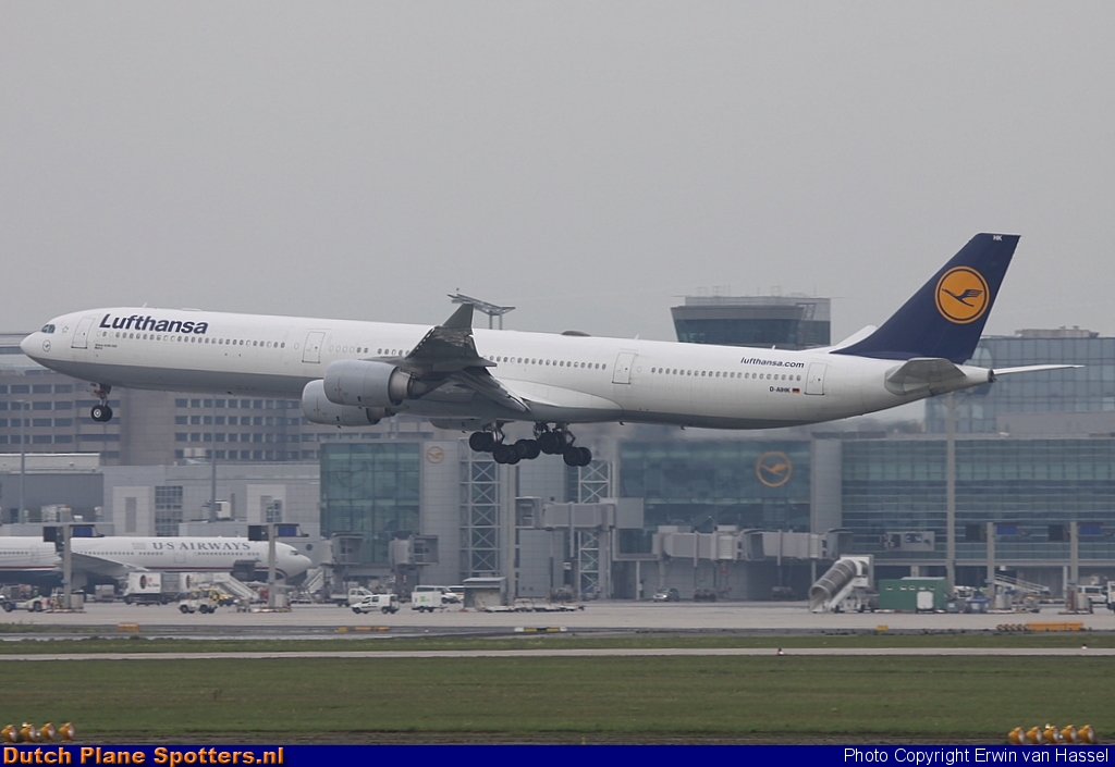 D-AIHK Airbus A340-600 Lufthansa by Erwin van Hassel