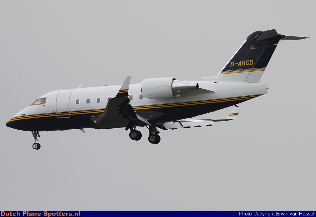 D-ABCD Bombardier Challenger 600 Private by Erwin van Hassel