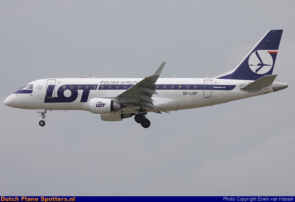 SP-LDF Embraer 170 LOT Polish Airlines by Erwin van Hassel