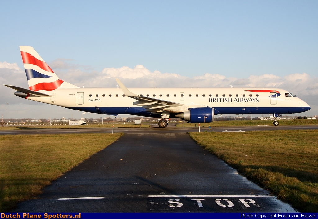 G-LCYO Embraer 190 BA CityFlyer (British Airways) by Erwin van Hassel