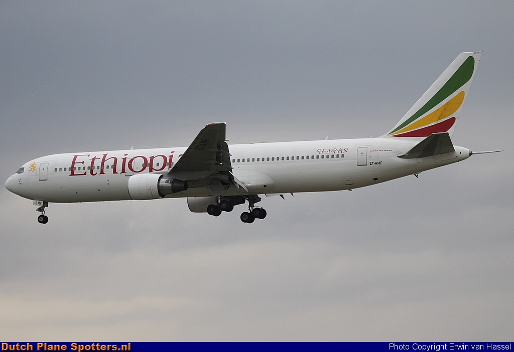 ET-AMF Boeing 767-300 Ethiopian Airlines by Erwin van Hassel